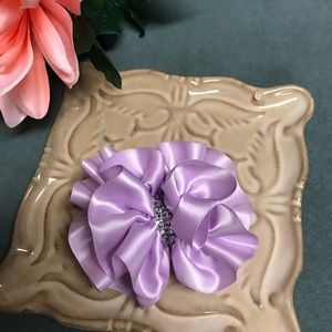 Hair bow light purple size :SO